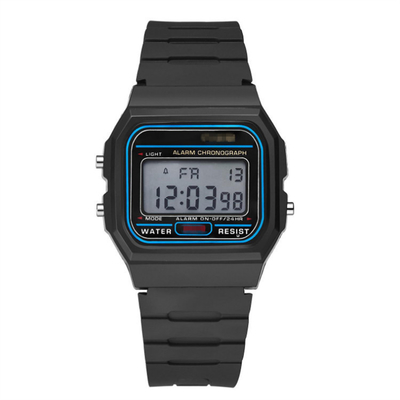 Sport LED Digital Watch Promotional Chrisrmas Gift Square Case Watch