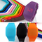 Waterproof Silicone Digital Led Watch , Electronic Movement Square Unisex Watches